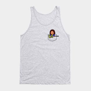 Pixel Pocket Rockstar Grunge Genius Tank Top